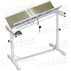 mesa de operaciones veterinaria / manual / de altura variable / basculante