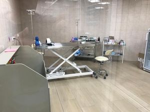 mesa de operaciones veterinaria