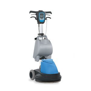 máquina rotativa monodisco con operador a pie