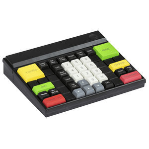 teclado con lector de tarjetas