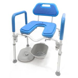 silla de ducha con reposabrazos