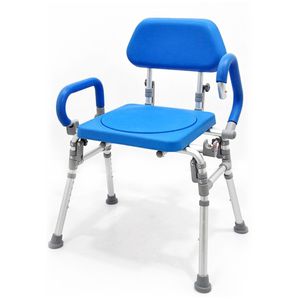 silla de ducha con reposabrazos