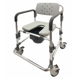 silla de ducha con reposabrazos