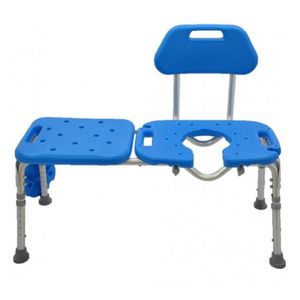 silla de ducha con respaldo