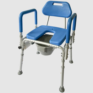 silla con orinal con reposabrazos