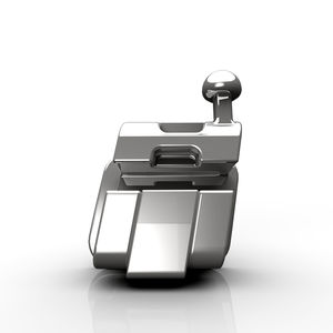 bracket de metal / autoligante / de baja fricción