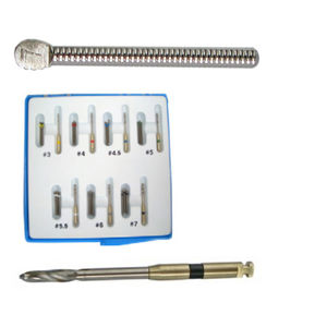 kit de instrumentos para endodoncia