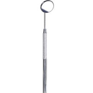 espejo para odontología / de aumento / de acero inoxidable