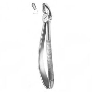 fórceps de extracción dental para molares