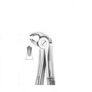 fórceps de extracción dental pediátricos