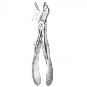 fórceps de extracción dental pediátrico