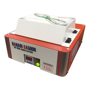 sistema de envejecimiento de placas por UV