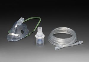 máscara de nebulización de PVC