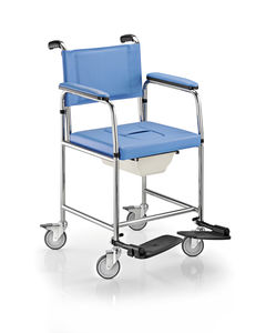 silla con orinal con reposabrazos