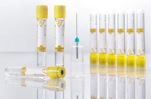 tubo de extracción de agrupamiento sanguíneo