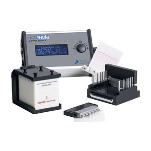 sistema de electroforesis con acetato de celulosa