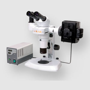estereomicroscopio óptico