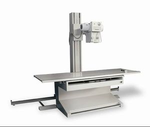 mesa para radiografía con brazo portatubos