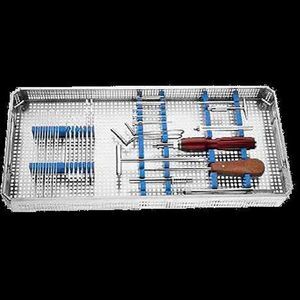 bandeja de acondicionamiento de instrumental médico