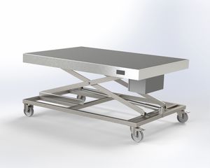 mesa para sala blanca