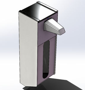 dispensador de gel desinfectante