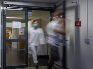 panel de control de puerta para sala de hospital 1