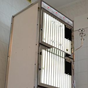 jaula veterinaria 3 compartimentos
