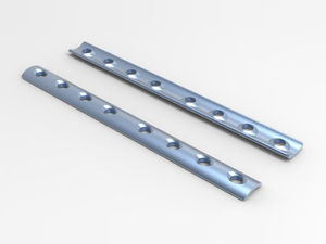 placa de compresión para fragmentos óseos pequeños