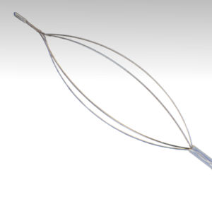 cesta endoscopica para la extracción de pólipos intestinales