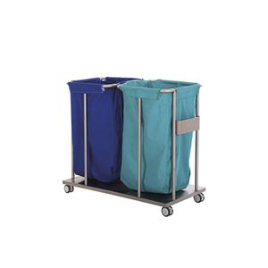 Carro para bolsas para ropa limpia