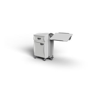 mesa de cabecera con bandeja de cama integrada 1