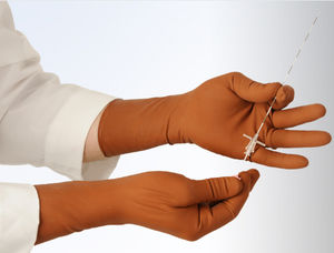 guantes quirúrgicos de radioprotección