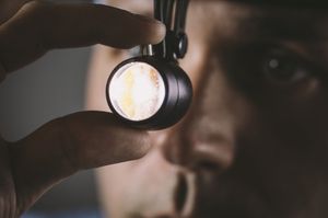 lámpara frontal para cirugía / LED / con batería recargable