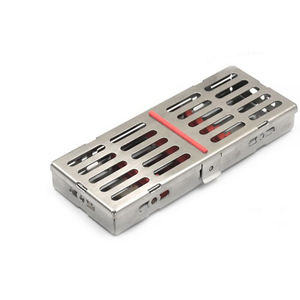 cassette de esterilización para instrumental dental