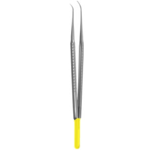 pinza para odontología / adiamantada / curvada