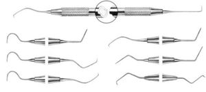 sonda dental de diagnóstico / periodontal / para la restauración dental / ortodóntica