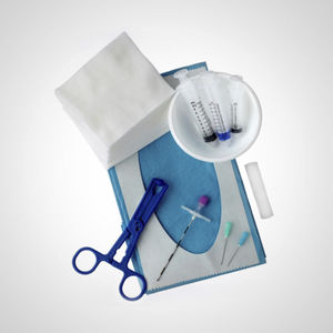 kit médico para anestesia epidural