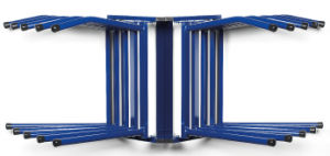 colgador para delantales de protección radiológica de pared