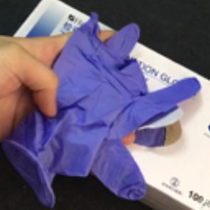 guantes de nitrilo