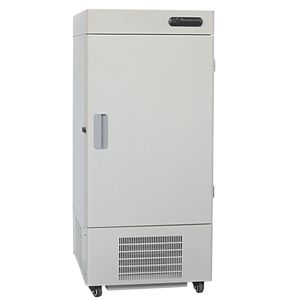 congelador de laboratorio / de tipo armario / con ruedas / temperatura ultrabaja