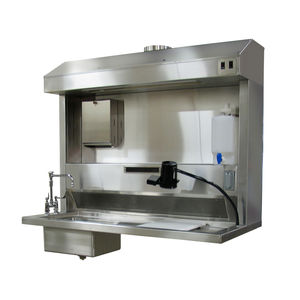 estación de trabajo de laboratorio de macroscopia