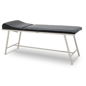 mesa de exploración manual / de altura fija / con respaldo regulable / plegable