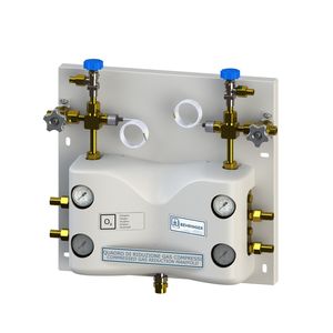 unidad de distribución de gases medicinales de oxígeno