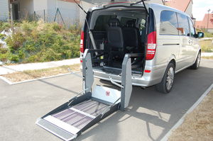 plataforma elevadora para silla de ruedas