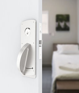 cerradura para puerta de hospital