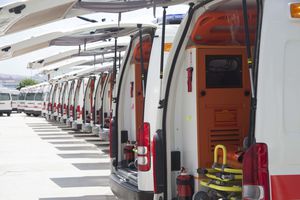 ambulancia para cuidados intensivos