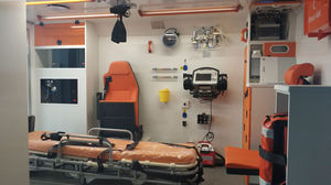 ambulancia con cuerpo modular independiente / tipo C / tipo B / tipo A1