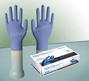 guantes médicos / de nitrilo / no estériles / ambidiestros