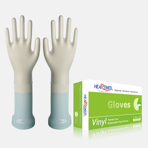 guantes médicos / de vinilo / sin polvo / no estériles