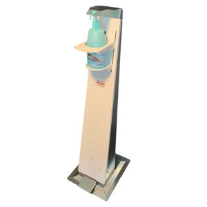 dispensador de solución hidroalcohólica de suelo